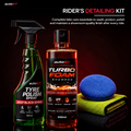 autoGT Rider's Detailing Kit | Complete 5-in-1 Bike Cleaning & Shine Kit