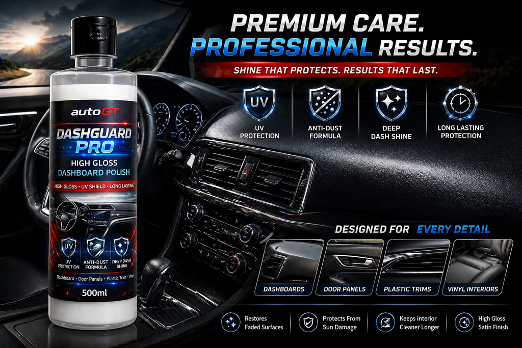 autoGT DashGuard Pro Dashboard Polish – Restore, Shine & Protect