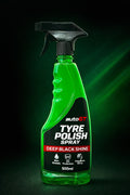 autoGT Tyre Polish – Deep Black Shine & Long Lasting Protection