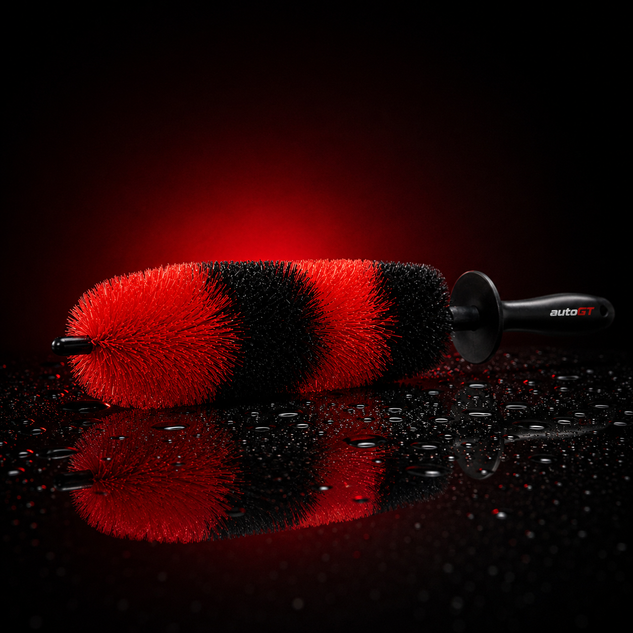autoGT Alloy Wheel Brush – Soft Bristle Wheel & Rim Cleaning Brush