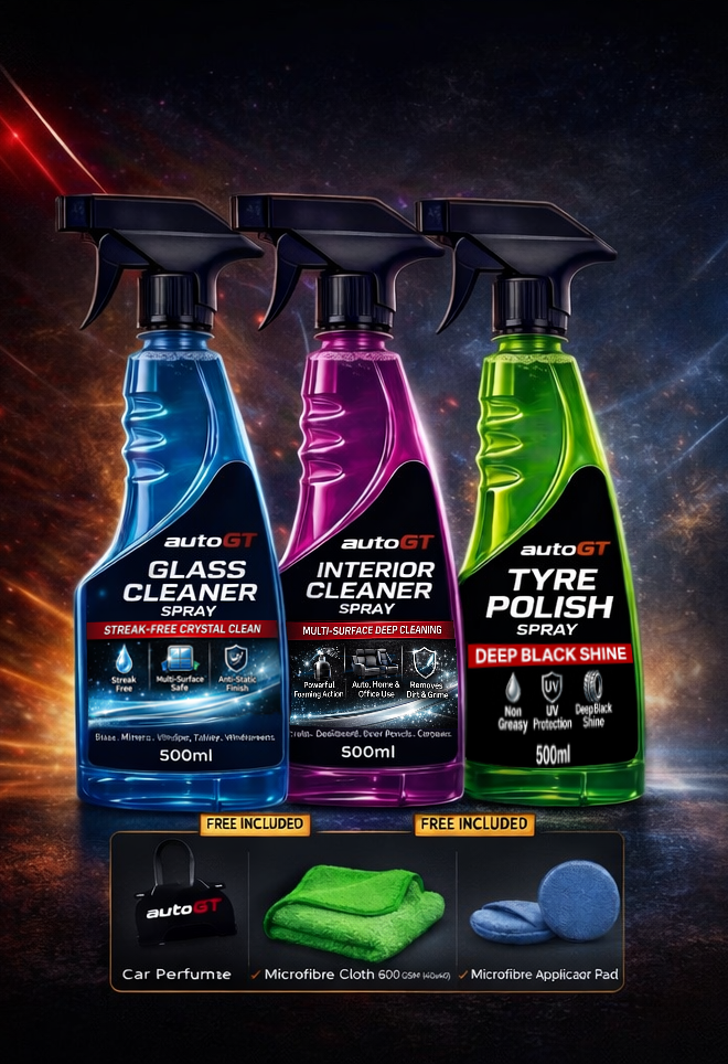 autoGT Performance Detailing Combo (6-in-1 Kit) + with Free Accessories